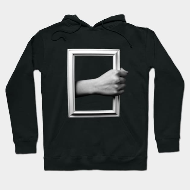 Hand Frame Hoodie by abourliot